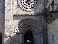 IMG 3201 (1)  Christine for scale; the arches above the door were the main feature here